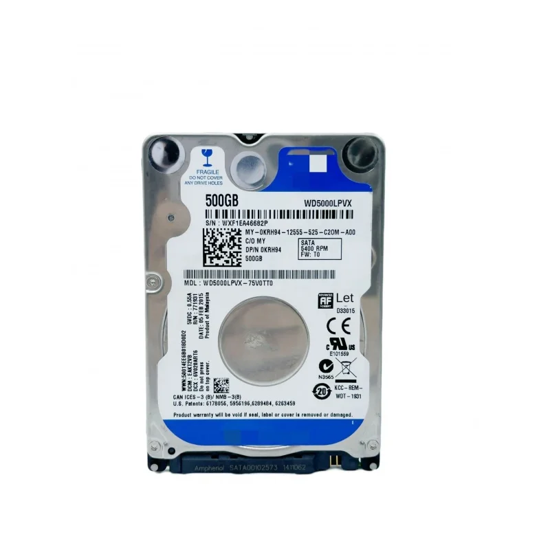 500g1tb Mechanical Hard Disk 2.5-Inch Notebook Hard Disk SATA Interface Mobile Hard Disk