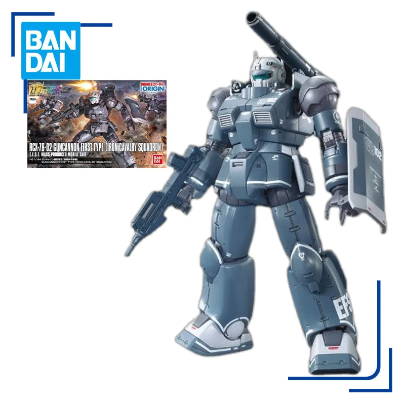 

Bandai Original GUNDAM HG GTO RCX-76-02 GUNCANNON FIRST TYPE1/144 Anime Action Figure Assembly Model Toys Gifts For Children
