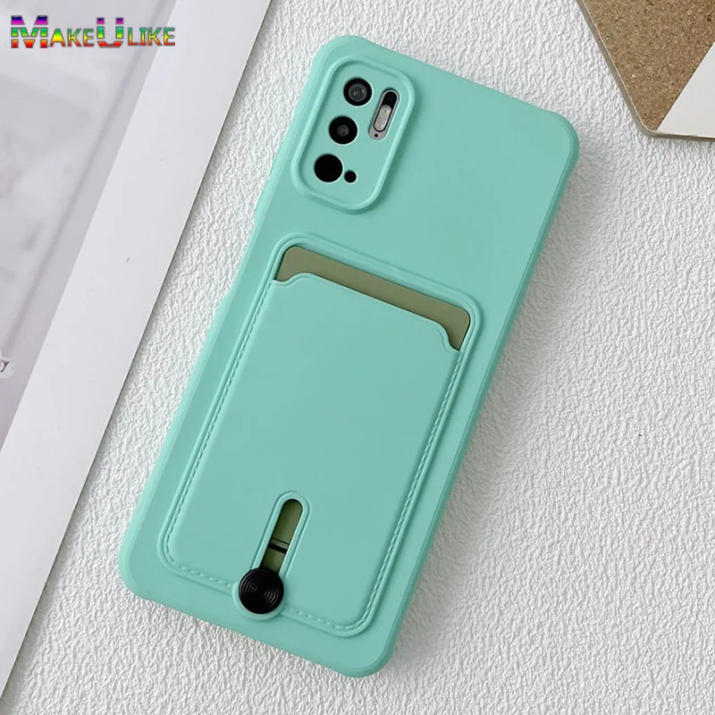 

Case for Xiaomi Redmi Note 10 Pro Case Card Slot Liquid Silicone Shockproof Case for Redmi Note 11 Pro 10S 11S Note10 Cover