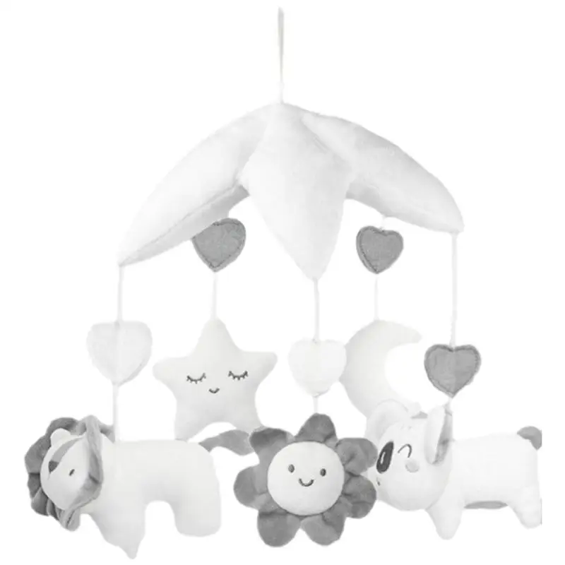 

Baby Musical Crib Bell Baby Musical Nursery Crib Mobile For Boys Girls Animals Nursery Mobiles Hanging Rotating Rattles And