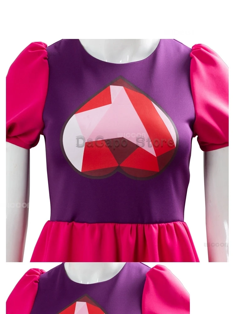 Спинель Дингус Стивен Косплей Розовый Костюм Вселенная Звезда Аниме Мультфильм