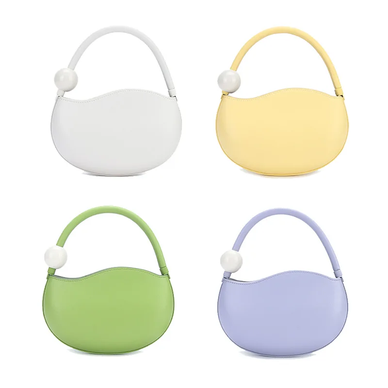

Fashionable Mini Pea Bag 2022 New Candy Color Portable Crossbody Handbags Designer Luxury Sweet Elegant Handbags for Women