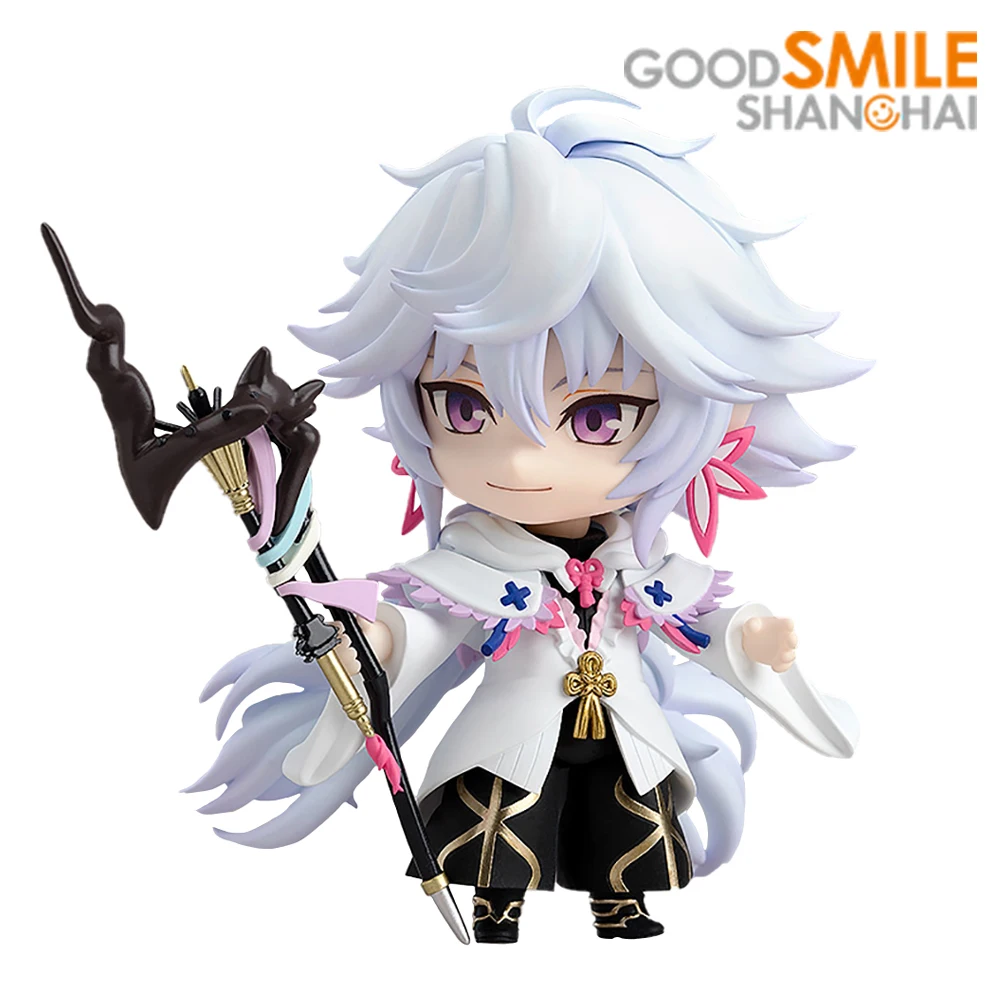 

Good Smile Original Nendoroid 905 Fate/Grand Order Caster Merlin Magus of Flowers GSC Kawaii Doll Model Anime Figure Action Toys