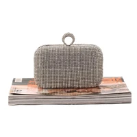 2022 luxury diamond evening clutch bags wedding clutch wallets bling ring party dinner shoulder bags drop shipping m765