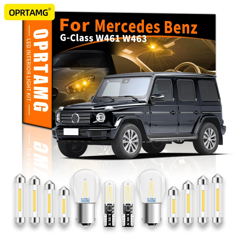

Внутреннее освещение для Mercedes Benz G-Class W461 W463 G500 G63 G550 G63AMG G55AMG G550 1998-2022