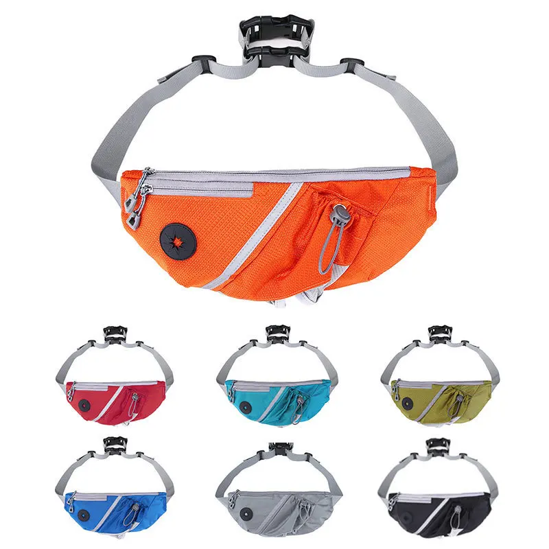 

Multifunctional Outdoor Dog Waist Bag Adjustable Hands Free Leash Snack Bag Portable Puppy Training Supplies Cat Pet Accessories