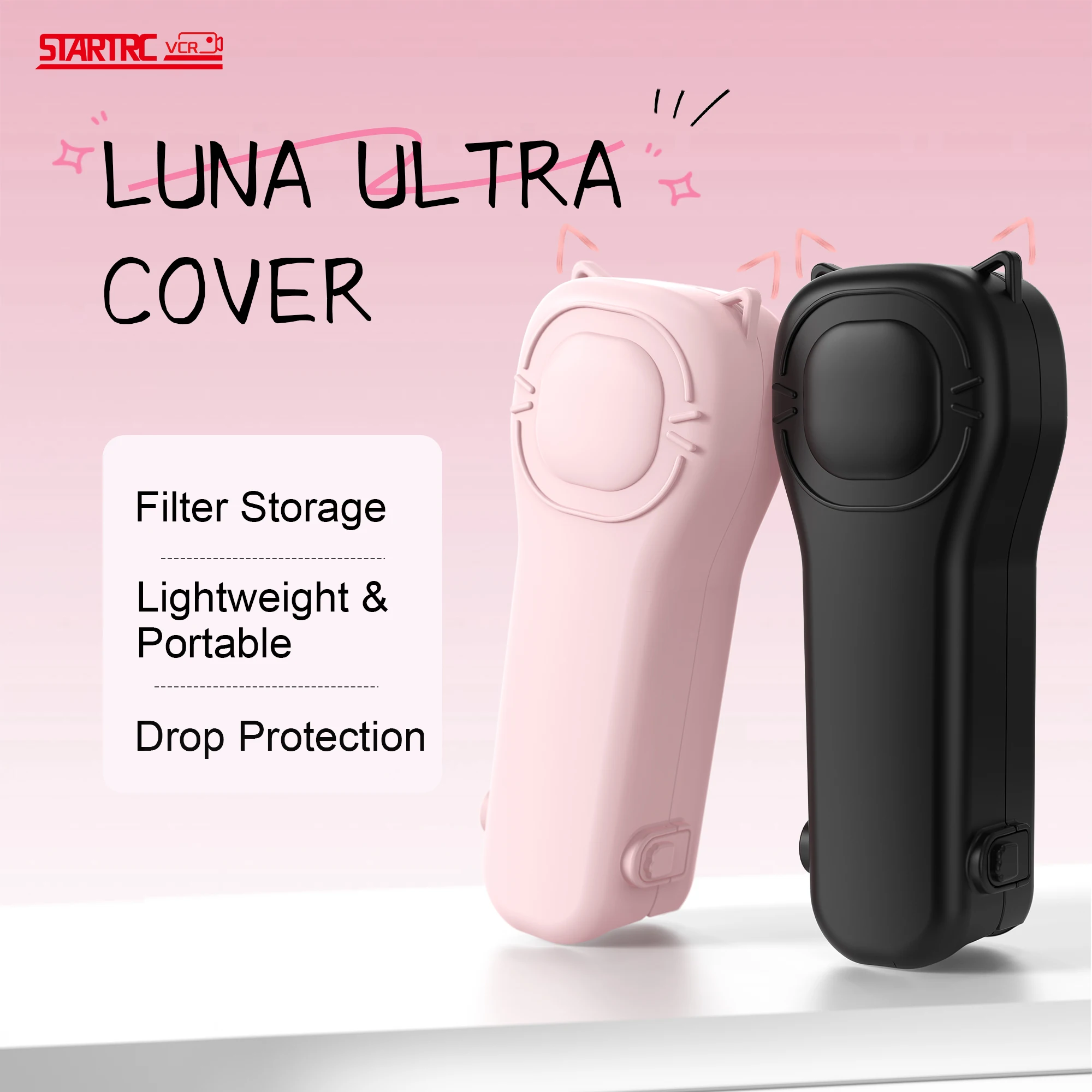 Новый полностью защитный чехол для аксессуаров Insta360 Luna Ultra с 4 слотами для фильтров CPLND, ударопрочный, для стабилизатора Insta 360. (art.: 3920dcdba9a91) - 3920dcdba9a91