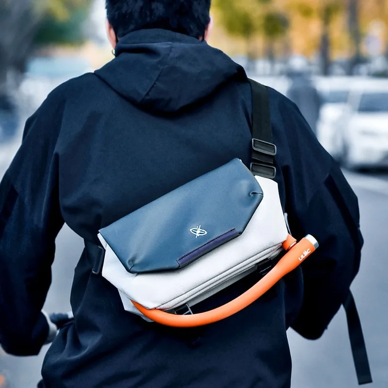 

New Fashion Men Chest Bag Waist Packs Large Capacity Commute Travel Shoulder Crossbody Bags Senior Shockproof Handbags for Women