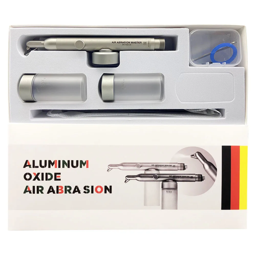 

2 Holes 4 Holes Dental Sandblaster With Water Cooling System Dental Air Polisher Alumina Oxide Air Prophy Airflow Device