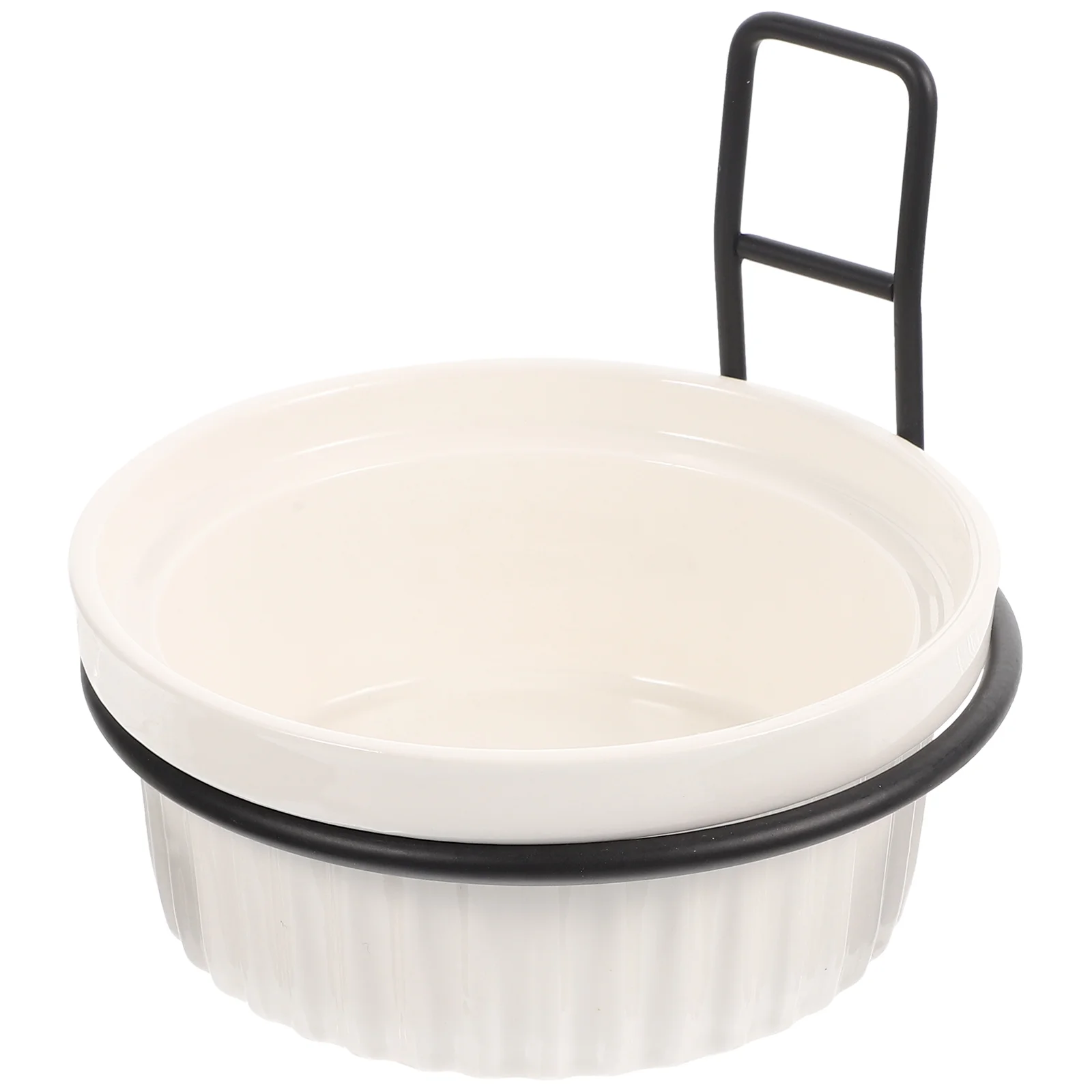 

Bowl Pet Cat Bowls Food Dog Hanging Feeder Raised Wall Feeding Puppy Water Elevated Ceramic Rack Cage Mounted Iron Ceramics Cup