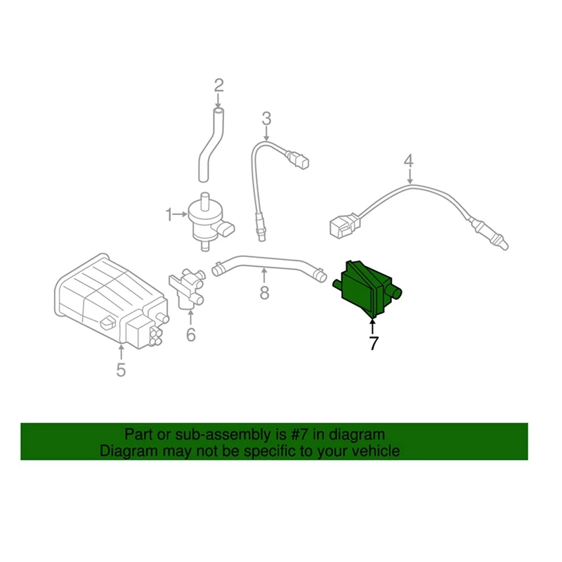 Паровой канистровый фильтр 314532K000 31453-2K000 запчасти для Kia Soluto Pegas Kx1 Soul Solaris Accent Verna