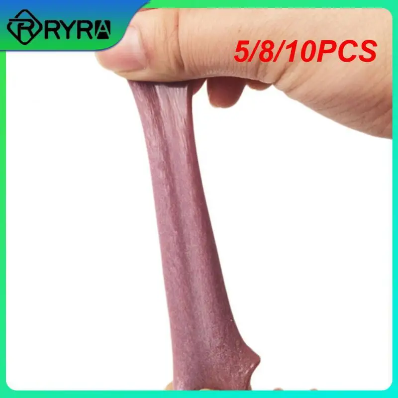 

5/8/10PCS Lifelike Non-toxic Simulation Tongue Safe Prop Environmentally-friendly Prank Toys Tricks Toys Halloween Prank