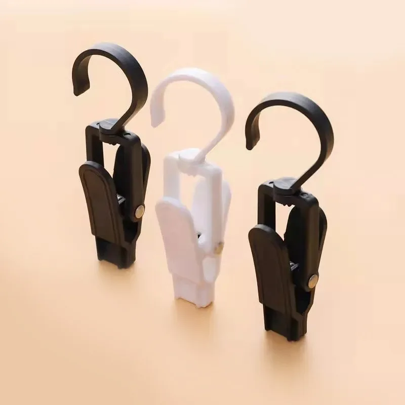 

5 шт. 360 градусов пластиковые подвесные прищепки занавес крючок Зажимы колышки ветрозащитный держатель для пляжного полотенца подвижная вешалка DH7