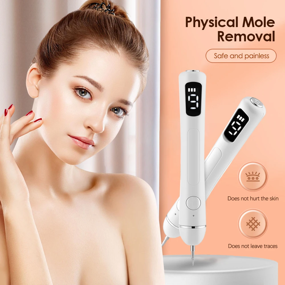 

Laser Mole Pen Freckle Black Dot Papilloma Warts Tattoo Skin Tag Remover Blue Light Face Cleaner Skin Care Tools Dropshipping