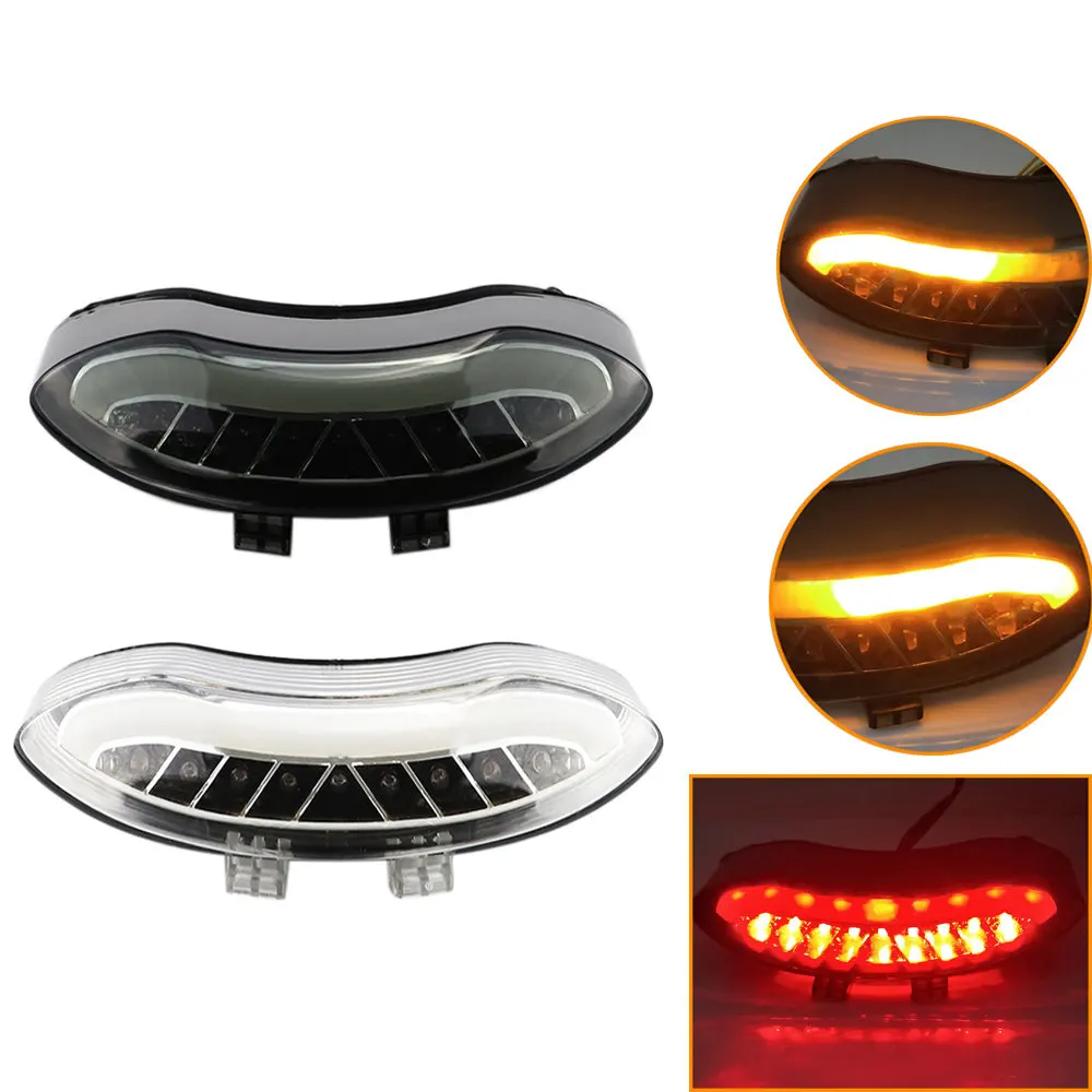 

For Daytona 675 2005-2010 Speed Triple 2008-2010 Speed Triple R 2008-2010 Integrated LED Tail Light Turn Light motorcycle