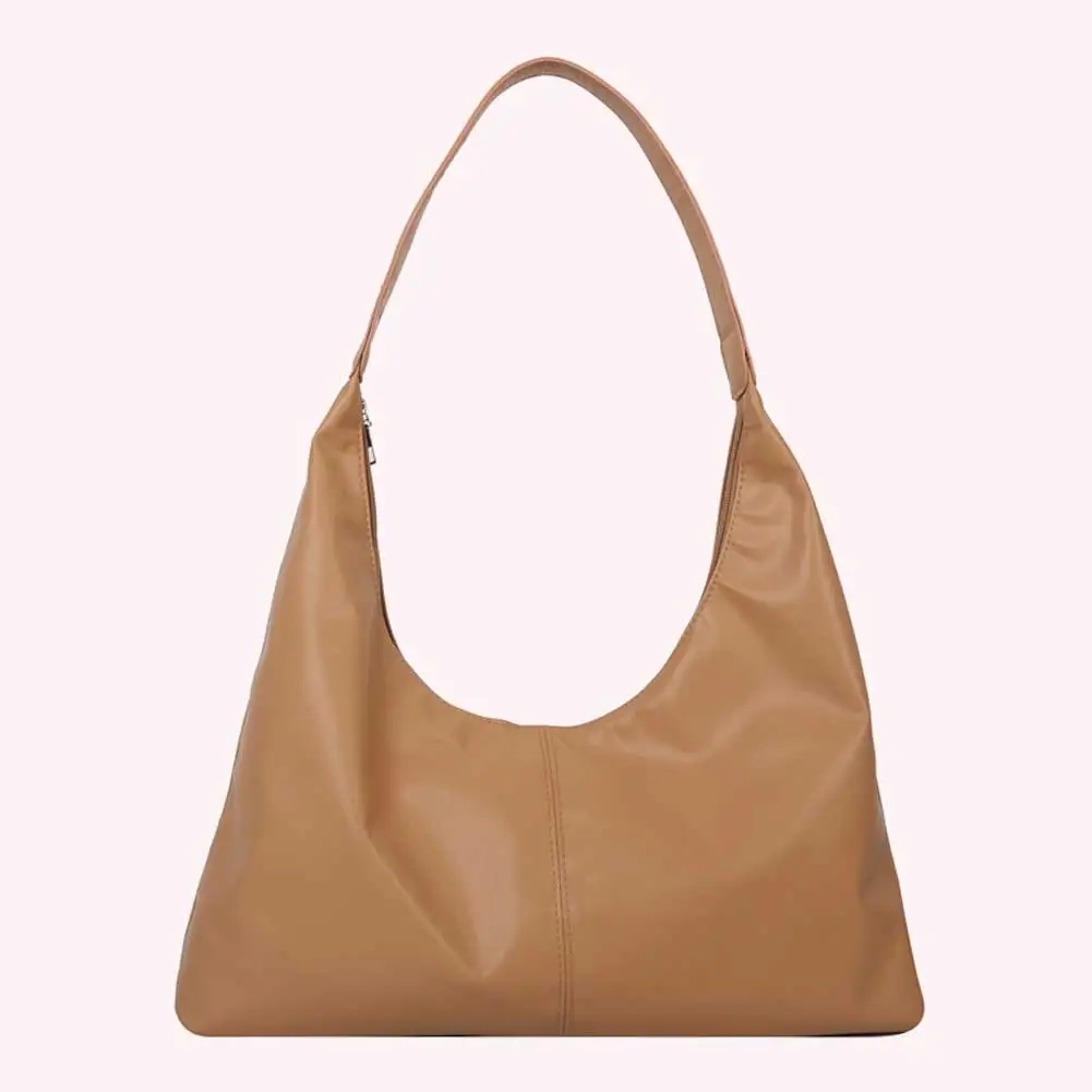 

PU Splicing Crossbody Bag Large Capacity Women Crossbody Handbags Breathable Durable Scratch Resistant with Zipper Shopping Trip