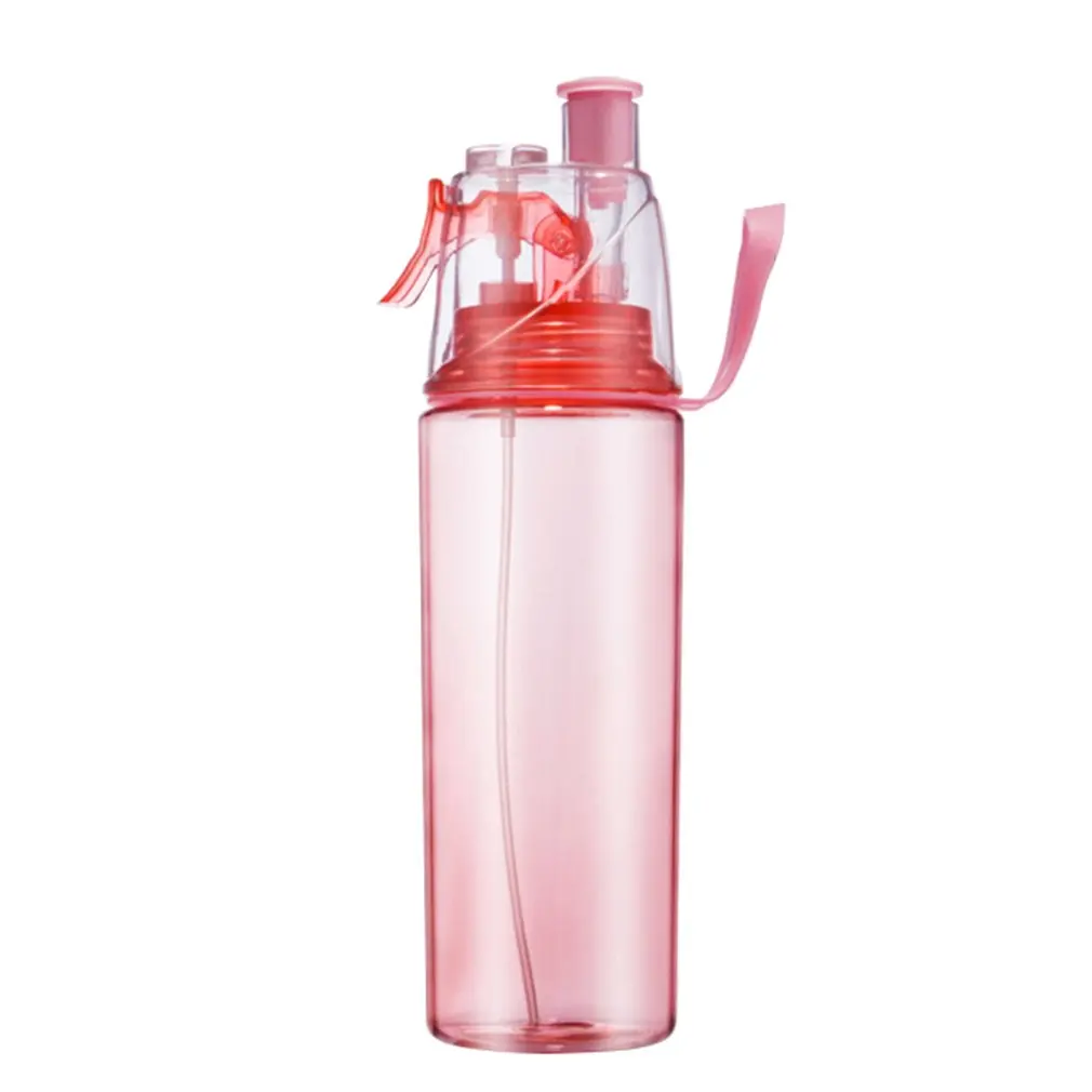 

Fashion Creative Sports Bottle Hand Cup Portable Summer Space Cup Plastic Cup Spray Cup Outdoor Travel Cup