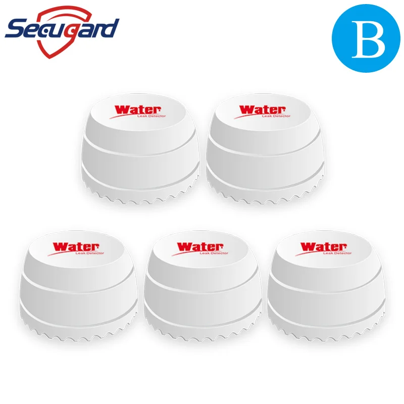 

Беспроводной детектор утечки воды SECUGARD 433 МГц для охранной сигнализации