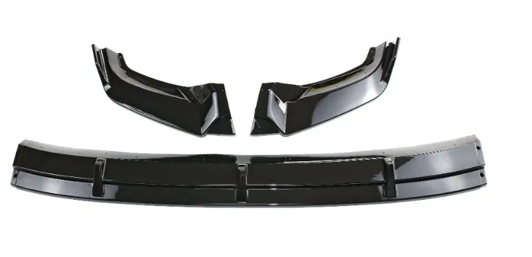 Передний бампер спойлер сплиттер подбородок защита лезвия дефлектор Canard для VW