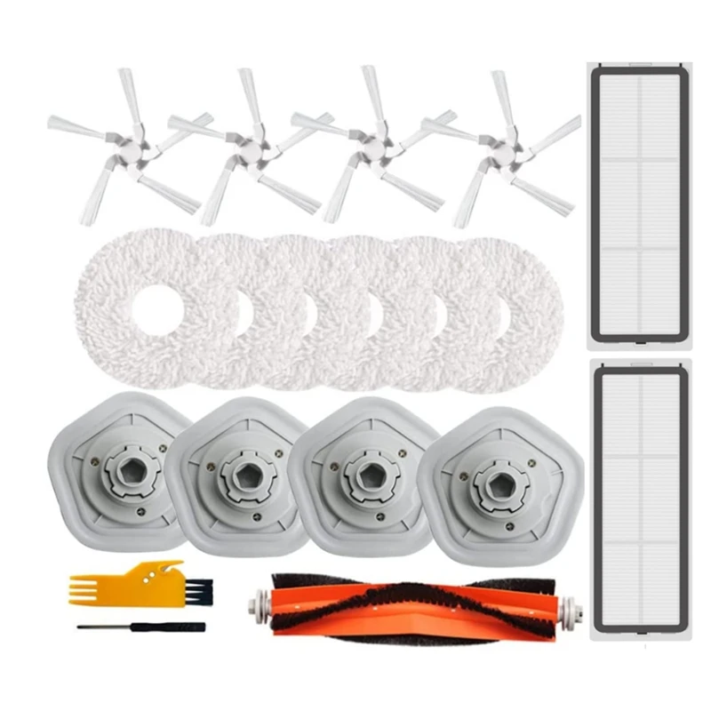 

Accessories Kit For Xiaomi Dreame W10/W10 Pro Robot Vacuum Cleaner Washable Mop Cloth Main Side Brush HEPA Filter