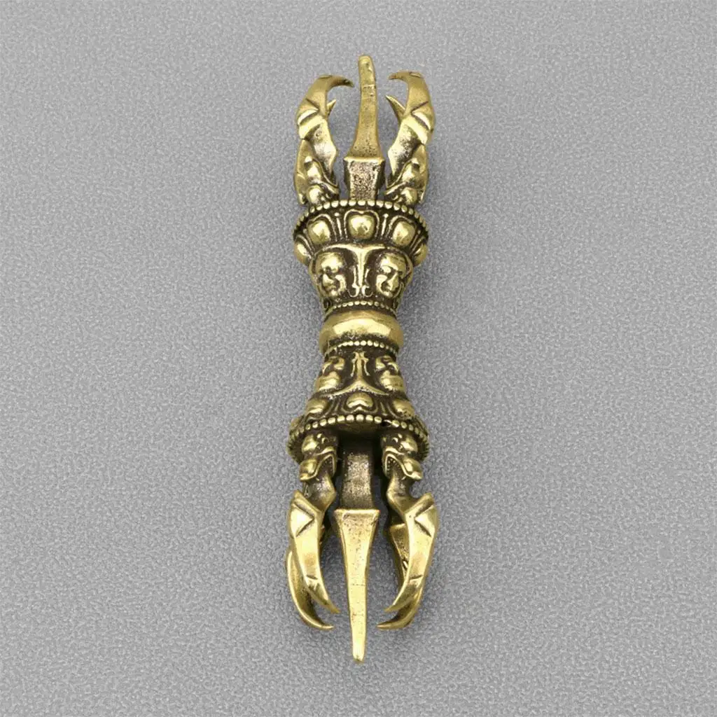 

Vajra Pestle Ornament Copper Buddha Pestle Decorations Artifacts Supplies