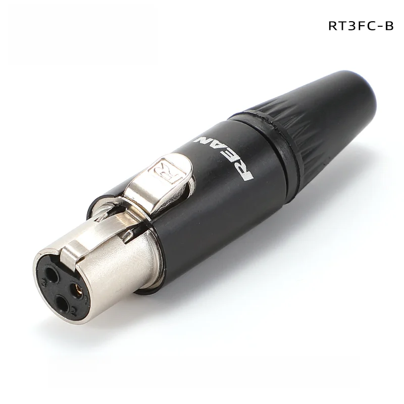 

Мини XLR разъем «папа», 3-4-5 жильный, позолоченный