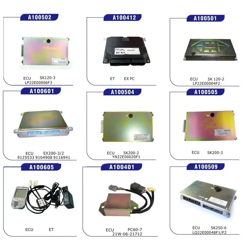 Высококачественная фотомагнитола для экскаватора ECU контроллер ECM 543-00055A 54300055A
