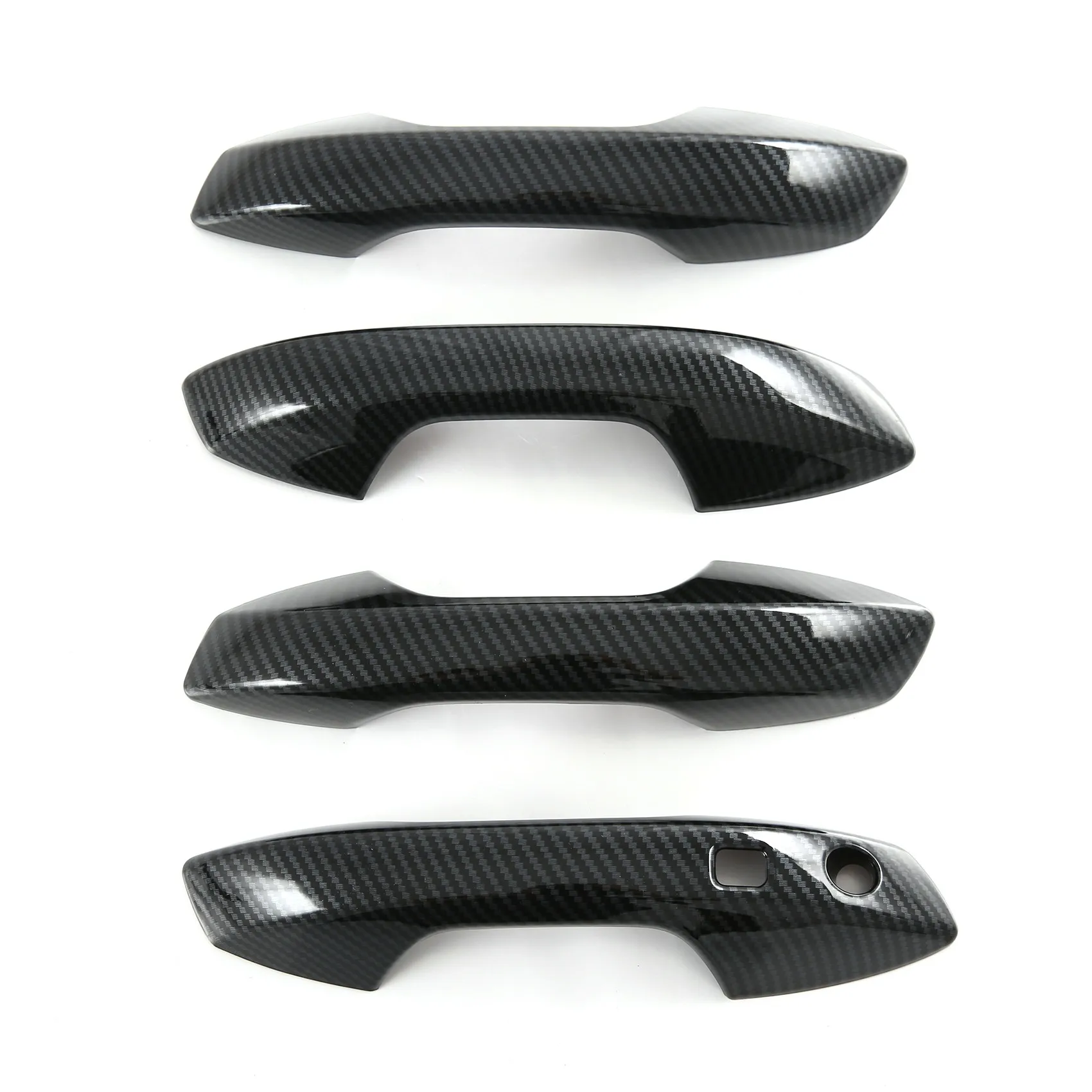 

Car Carbon Fiber ABS Door Handle Cover Trim Stickers for BYD ATTO 3 Yuan Plus 2022