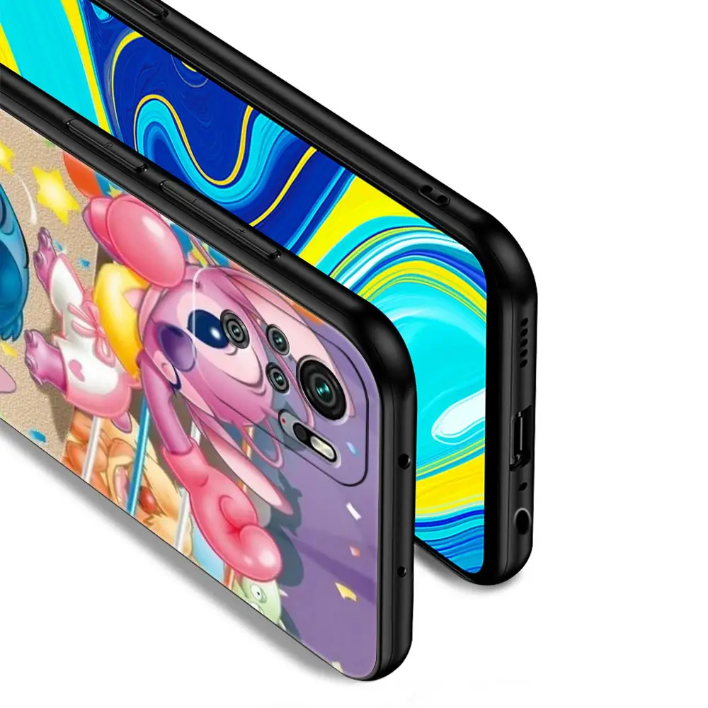 Мягкий силиконовый чехол из ТПУ для Xiaomi Redmi Note 10 11 9 8 Pro 9S 8T 10S 11S 11T 7 Lilo &amp Stitch |