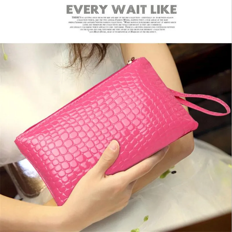 

Women Long Wallet PU Leather Fashion Envelope Purse Clutch Handbag Bag Coin Purses Handbag
