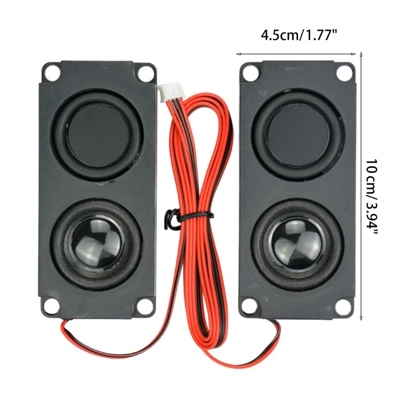 2шт аудиодинамик с одной диафрагмой бас компьютерный динамик DIY для домашнего кинотеатра (art.: 3920cb253caab) - 3920cb253caab