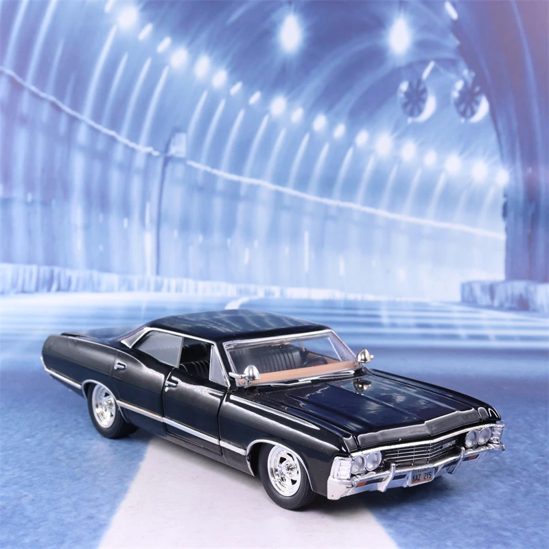 Nicce 1:24 1967 Chevrolet Impala SS Sport Sedan Simulation Diecast Metal Alloy Model Car CHEVY Игрушка для детей коллекция подарков J80 on.