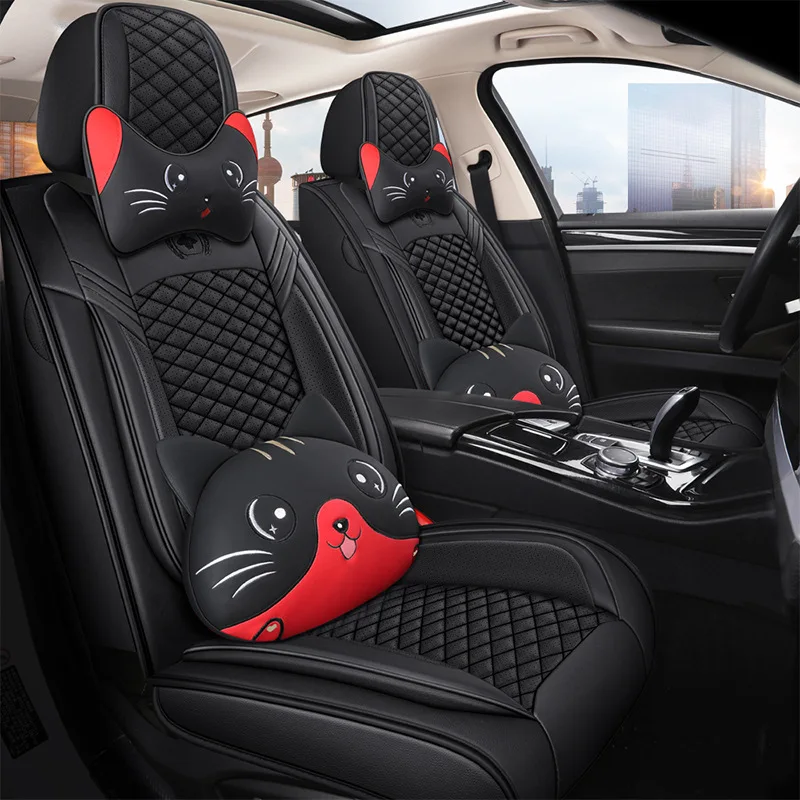

Front+Rear Car Seat Cover for Mercedes V Class W447 Viano W638 W639