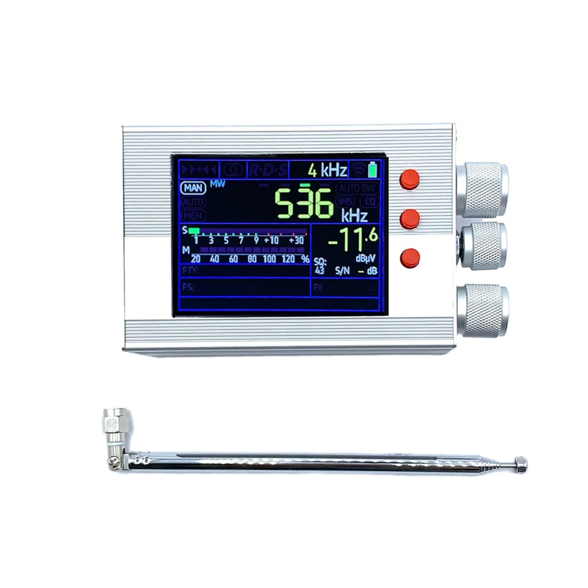 

Телескопическая антенна TEF6686, 144-27000 кГц, FM/AM