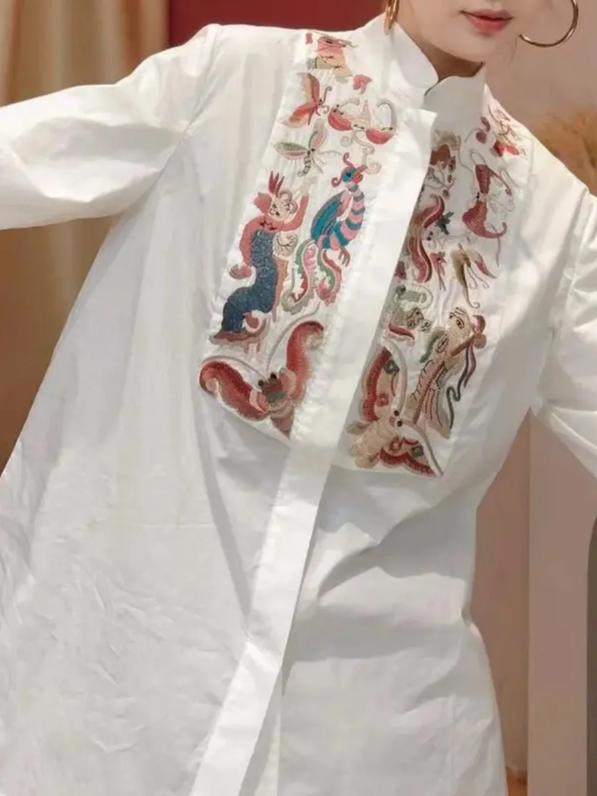 Рубашки из чистого хлопка женские рубашки ранней осени в стиле вестерн тяжелая