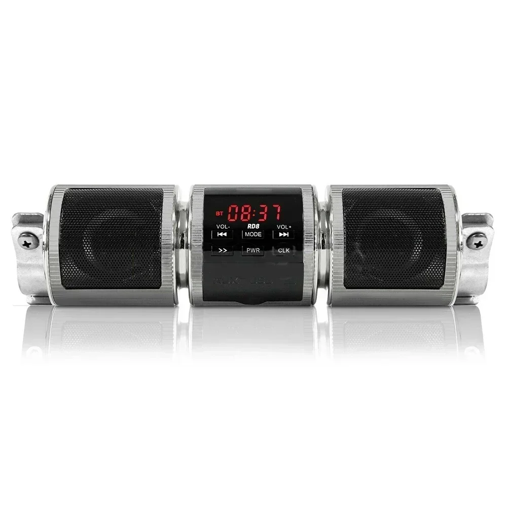 100% абсолютно новая аудиосистема для мотоцикла MP3 FM-радио стереодинамик Kawasaki