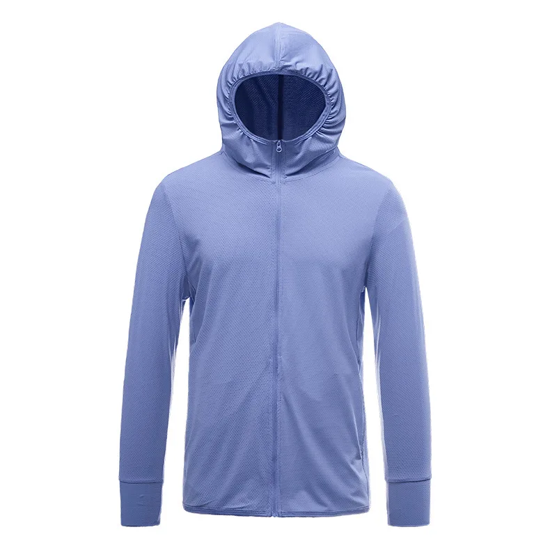 FOJAGANTO мужская летняя тонкая куртка модная однотонная дышащая Солнцезащитная