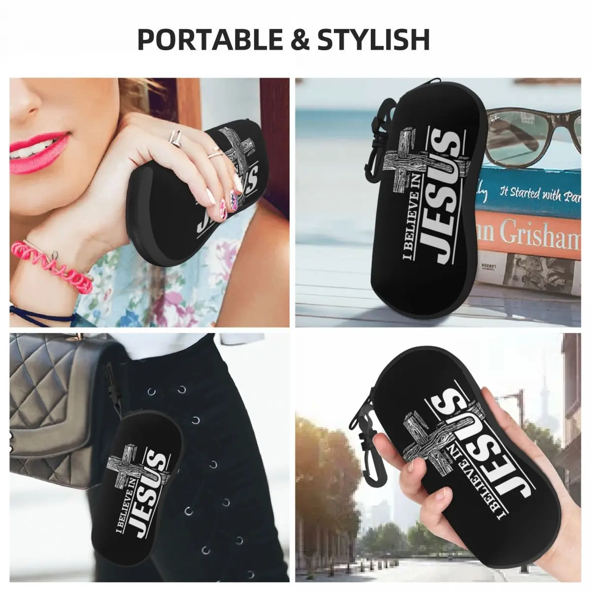 Защитные чехлы для очков Я верю в Иисуса Христа