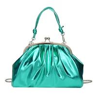 Hot Sale Pleated Women Handbag Upscale Leather Shoulder Bag Fashion New Clip Crossbody Bag Purse Luxury Brand Cloud Pack Satchel