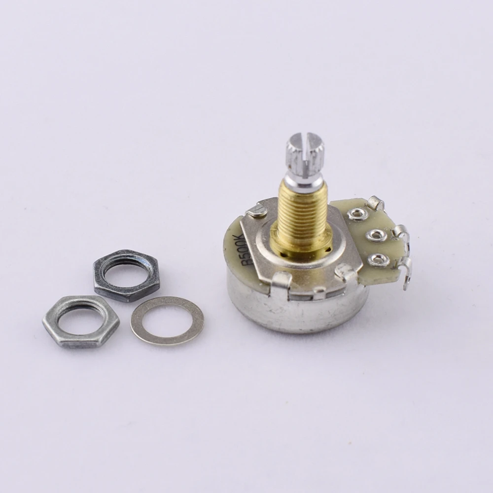 Потенциометр с латунным валом Alpha (POT) для бас-гитары электрогитары —