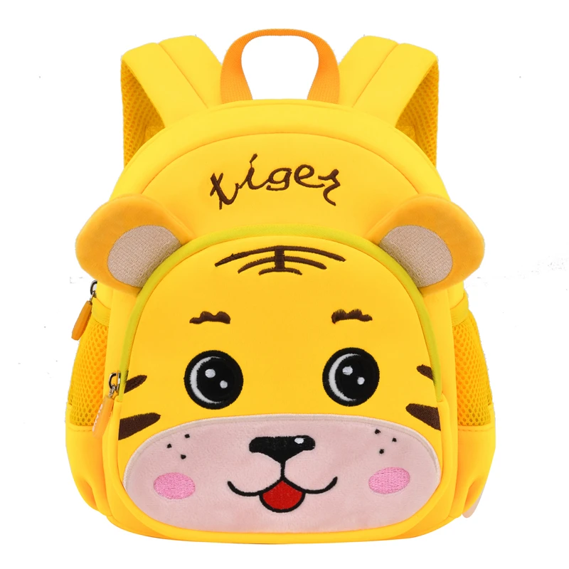 

Children's Backpack Boy Kindergarten School Bag mochila infantil Cartoon Tiger Kids Backpack for Girls Toddler Anti-lost Bagpack