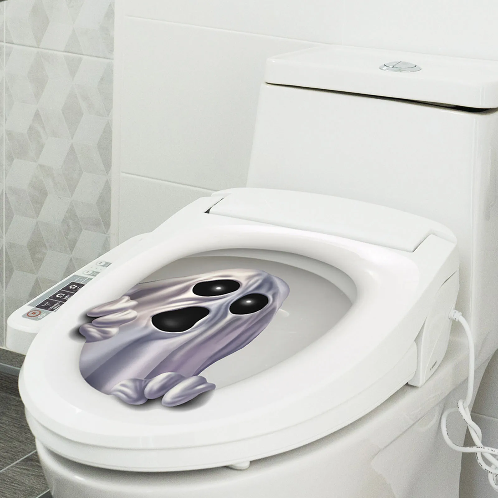 

Забавная наклейка на унитаз, декоративная настенная наклейка для ванной комнаты, стикер для стен