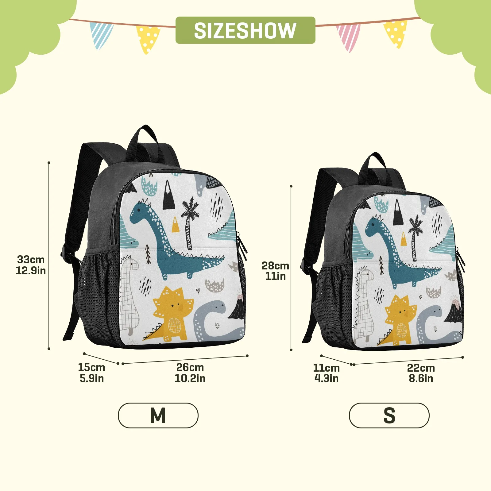 New Dinosaur Children Backpack Kids Toddler School Bags Dino Kindergarten Preschool Bag 2-6 Years Old Schoolbag For Boy Girls