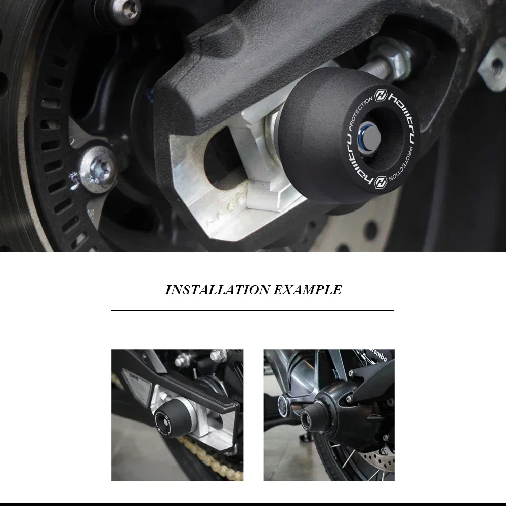 Подходит для Aprilia RS660 TUONO 660/Factory 2022-2023 защитная бобина заднего шпинделя |