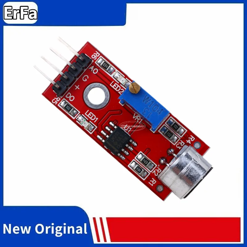 

KY-037 High Sensitivity Sound Microphone Sensor Detection Module For arduino AVR PIC Language module