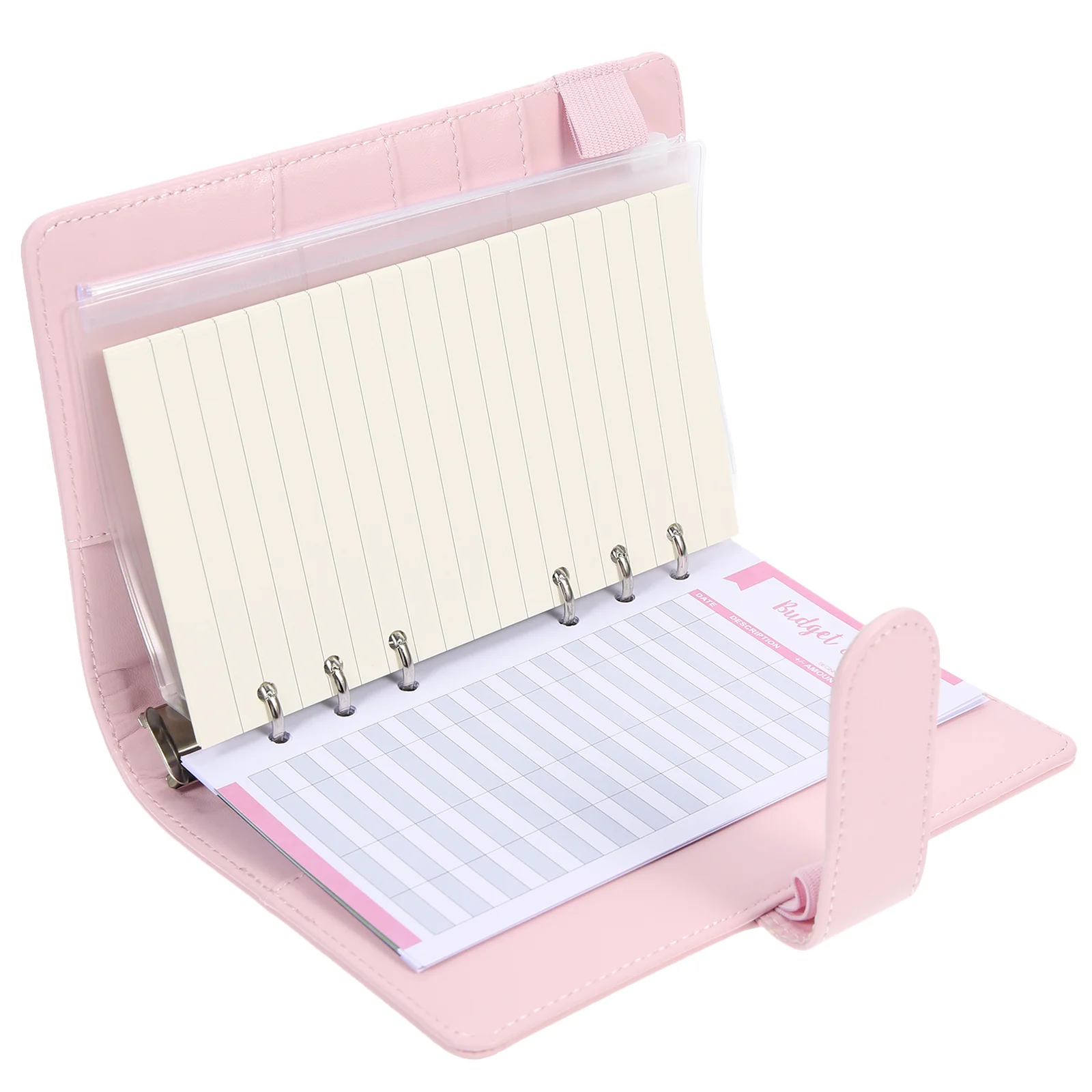 

1 Set of Portable Money Plan Book Convenient Budget Loose Leaf Notepad for Home