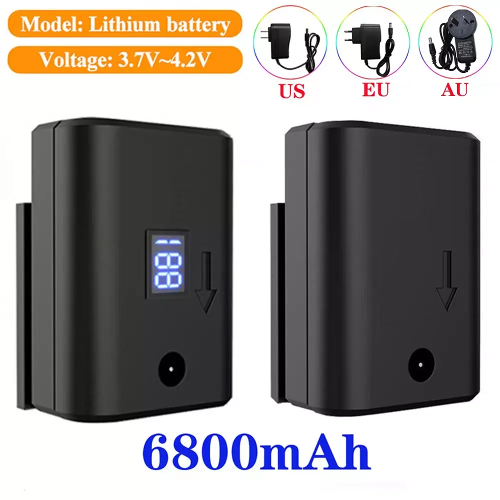 

6800mAh Rechargeable Lithium battery for Laser level meter Digital Battery 8 line/12 line/16 line strong green laser level nivel