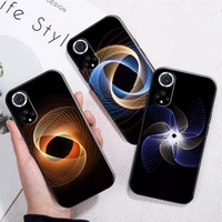 cool colorful phone case for huawei p20 pro p30 lite honor 10 8x 9x 10x 9a silicone cover liquid silicon soft black