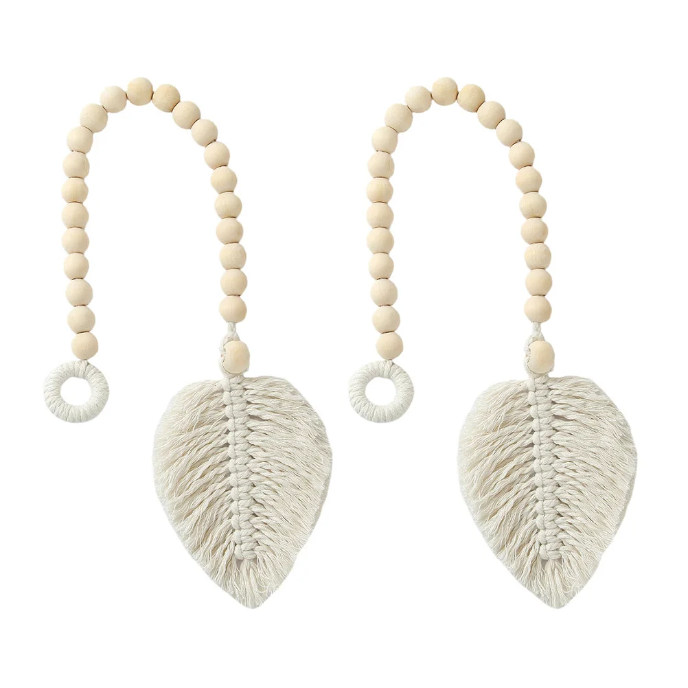 

2PCS Curtain Tiebacks Rope Curtain Drape Holdback Drapery Back Clips Curtain Holders Tieback Curtain Tie Back Holder