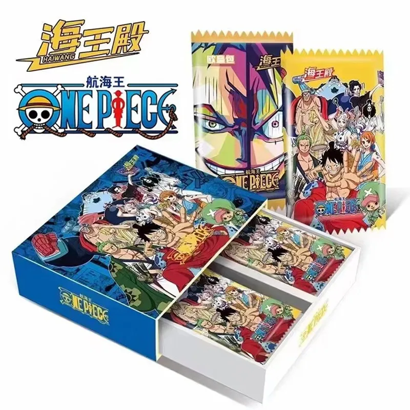 

2022 ONE PIECE Collections Rare Cards Box Anime Luffy Zoro Nami Chopper TCG Game Collectibles Card For Child Birthday Gift Toy
